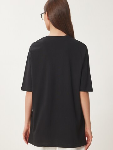 T-shirt Happiness İstanbul en noir