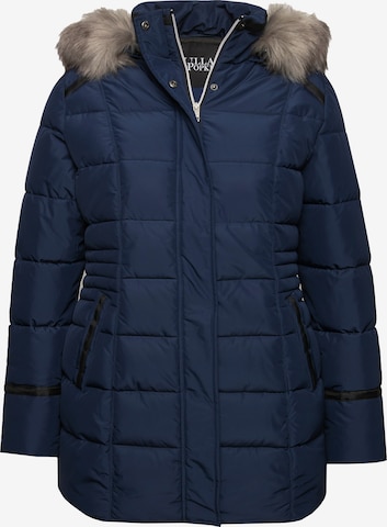 Veste d’hiver Ulla Popken en bleu : devant