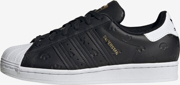 ADIDAS ORIGINALS Sneakers low 'Superstar' i svart: forside