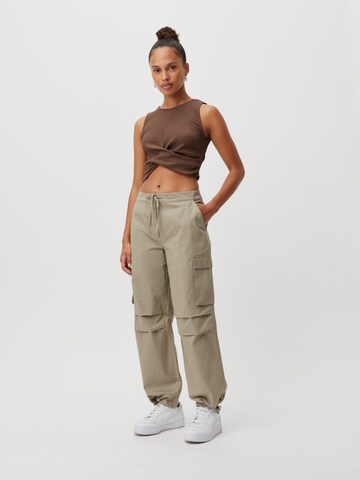 LeGer by Lena Gercke - Loosefit Pantalón cargo 'Kayleen' en beige