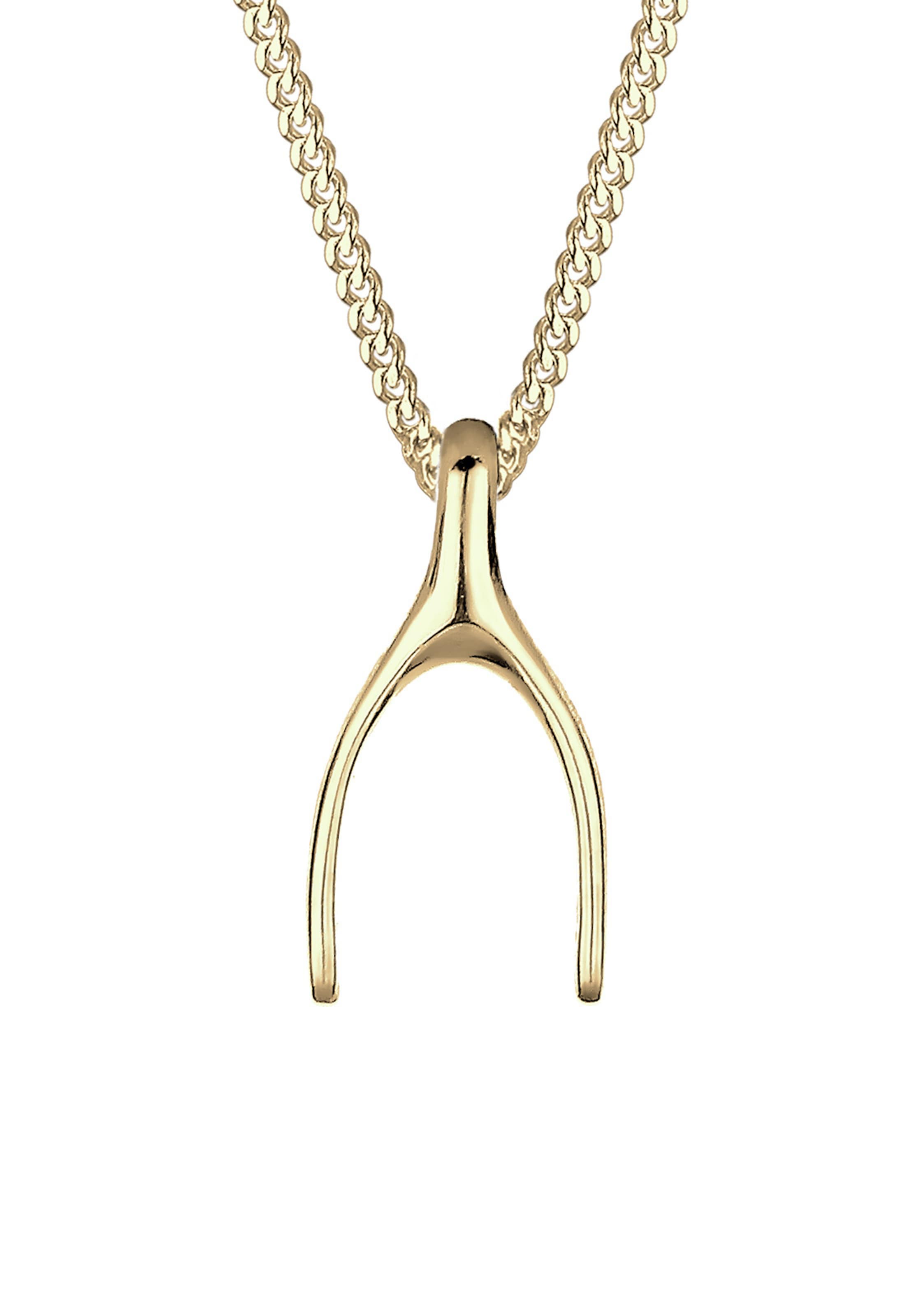 Chaîne 'Wünschelrute' ELLI PREMIUM en or