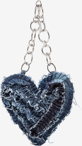 ABOUT YOU REBIRTH STUDIOS Handbag 'Heart Bag' in Blue: front