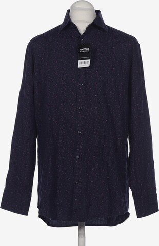 SEIDENSTICKER Button Up Shirt in XL in Blue: front