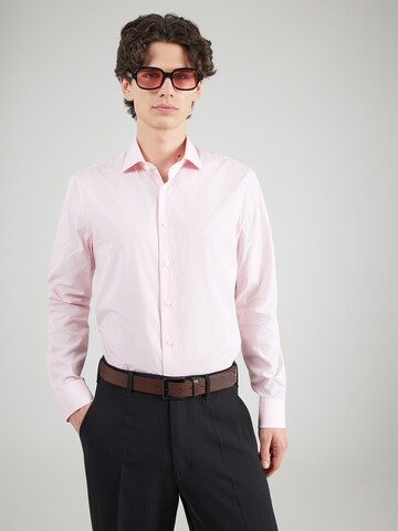 Michael Kors - Ajuste estrecho Camisa en rosa: frente