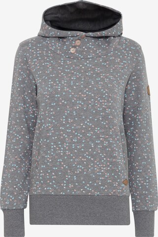 Oxmo Sweatshirt 'Beate' in Grijs: voorkant