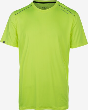 ELITE LAB Shirt 'Tech Elite X1' in Yellow: front