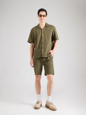 Only & Sons Regular Fit Set 'ONSREID' in Grün: Vorderseite