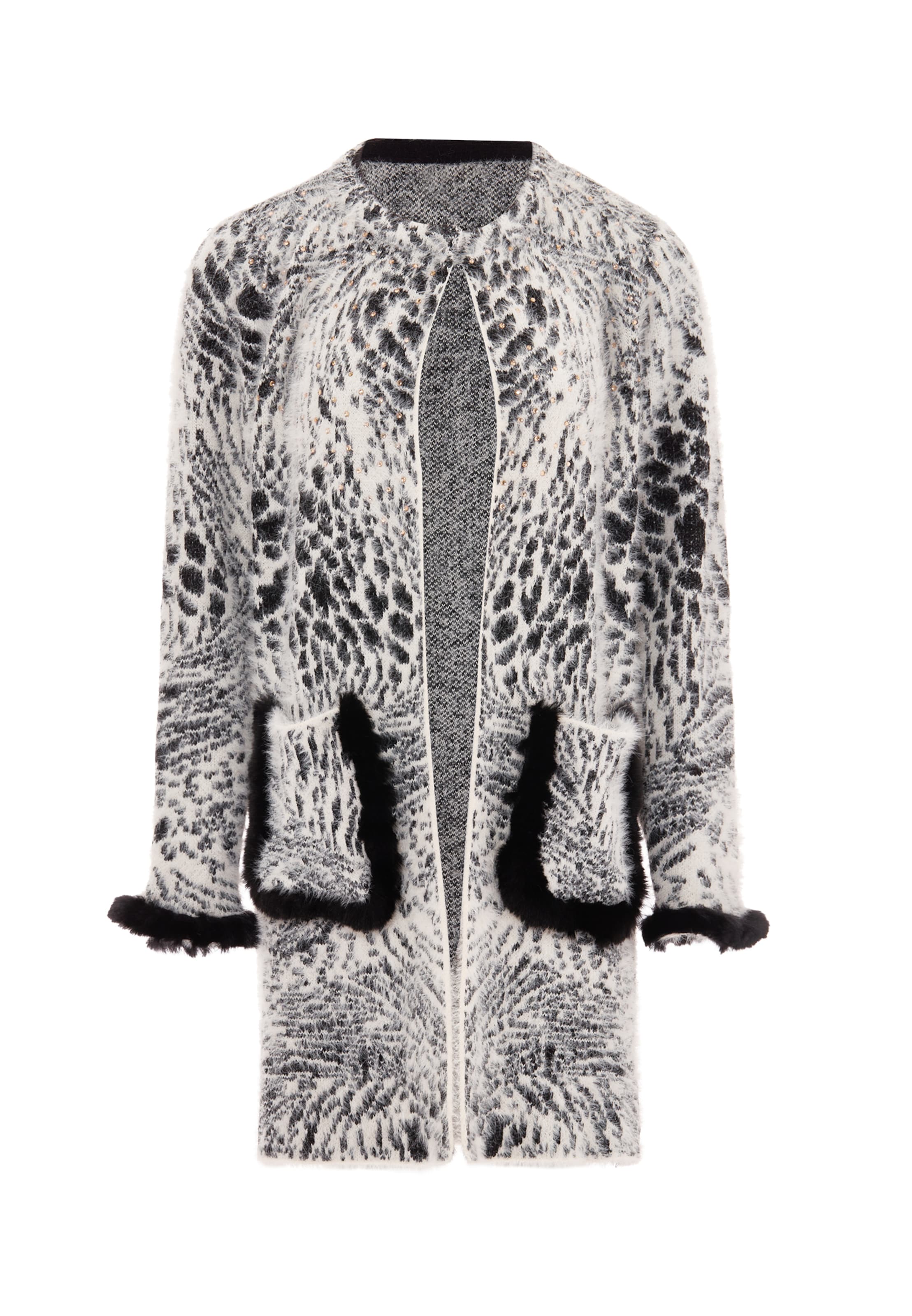 faina Kampsun, värv valge: eest vaates