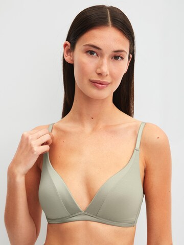 CALIDA Triangle Bra 'Cate' in Grey