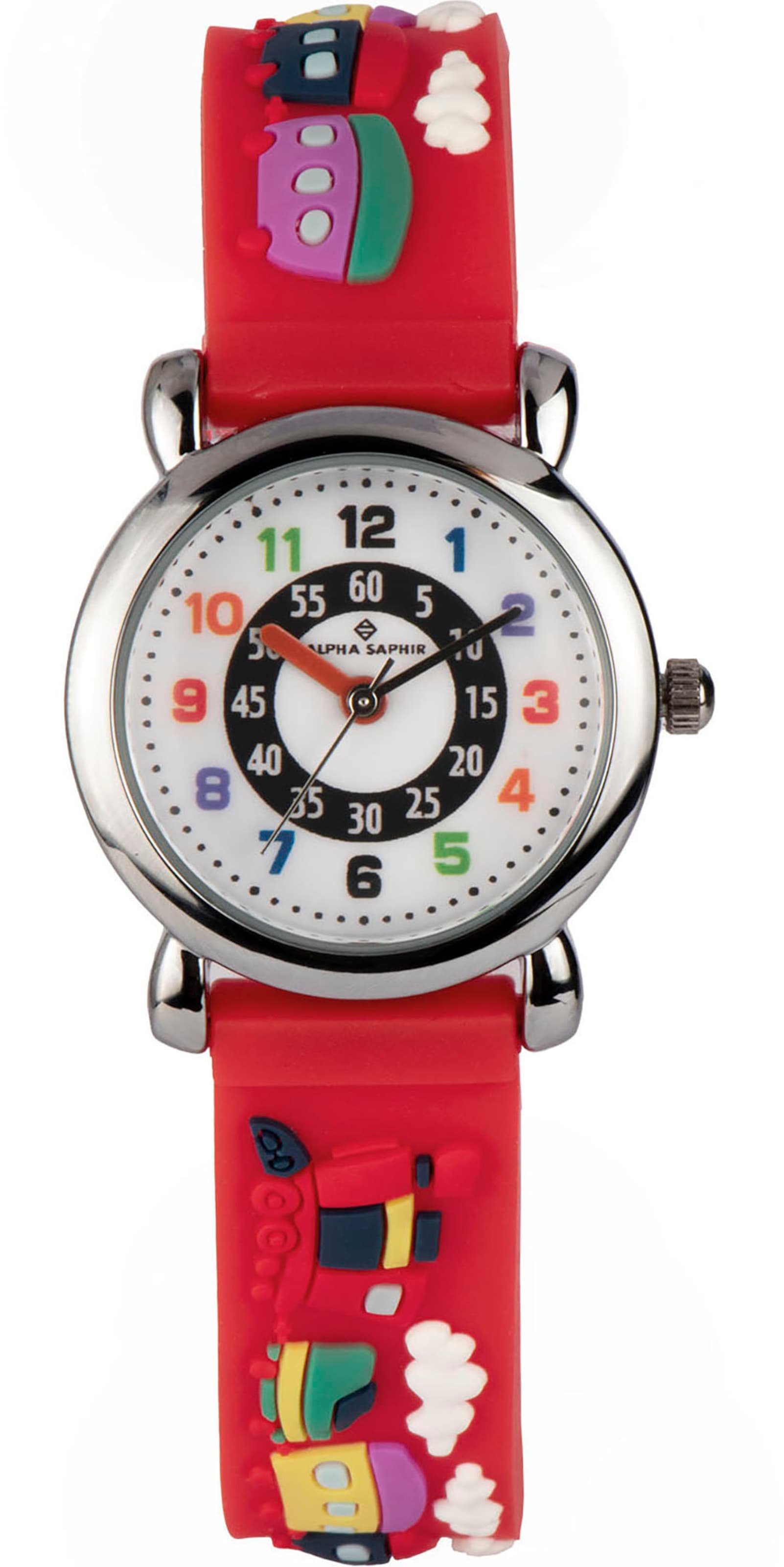 ALPHA SAPHIR Watch in Red: front