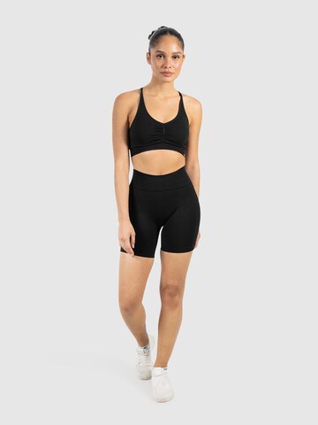 Smilodox Slim fit Sports trousers ' Scrunch Nomeli ' in Black