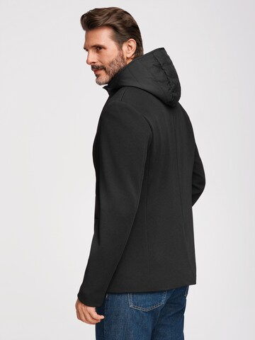 Ombre Regular fit Business-colbert in Zwart