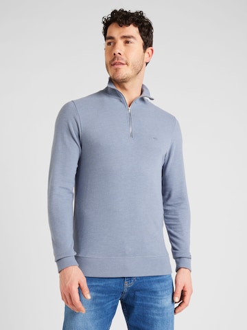 Pull-over 'ROGER' DENHAM en bleu : devant