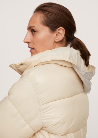 MANGO Jacke 'Nuuk' in Beige