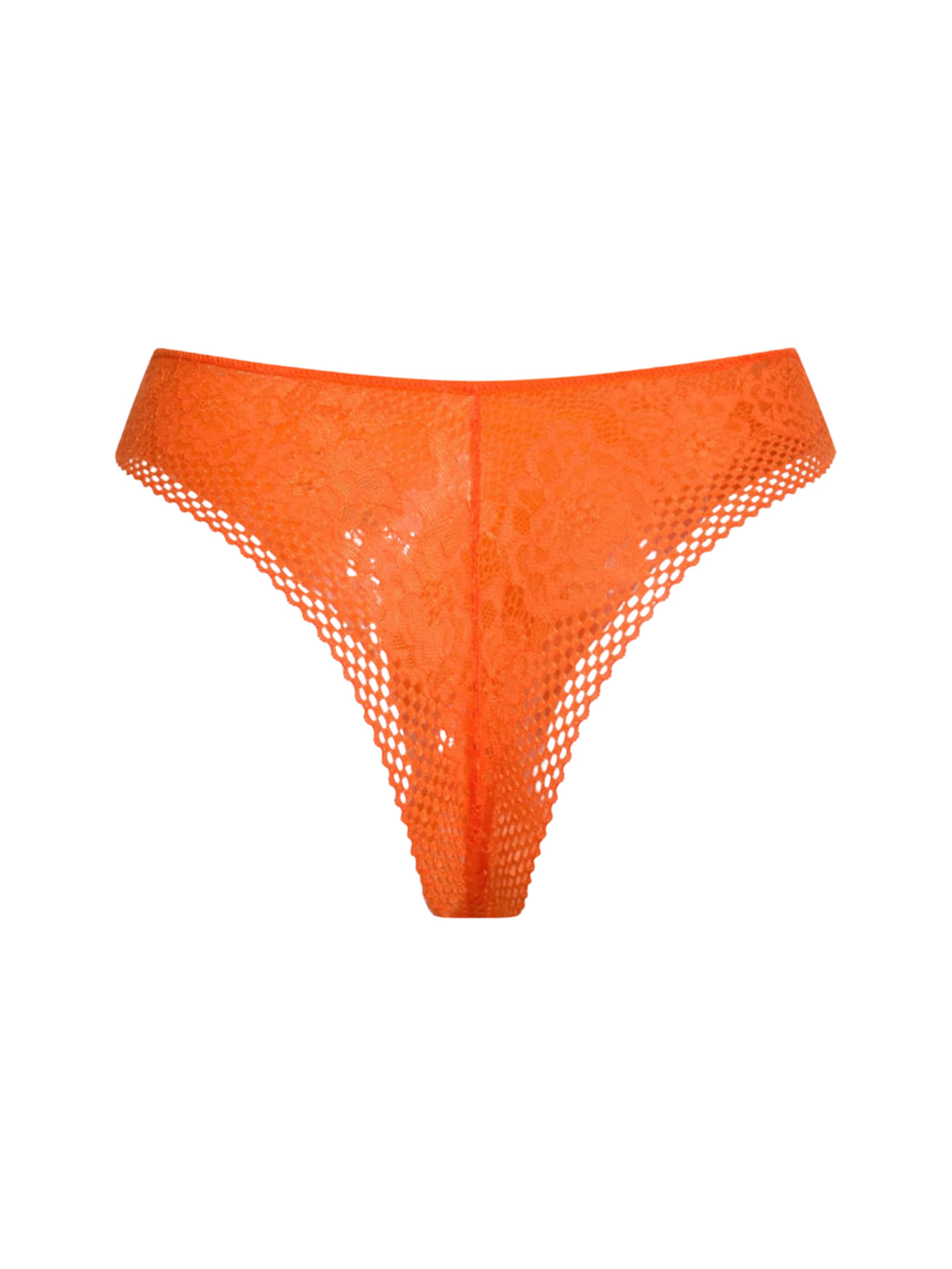 cfab (formerly creamy fabrics) String 'Tanga mit Spitze'‌ in Orange