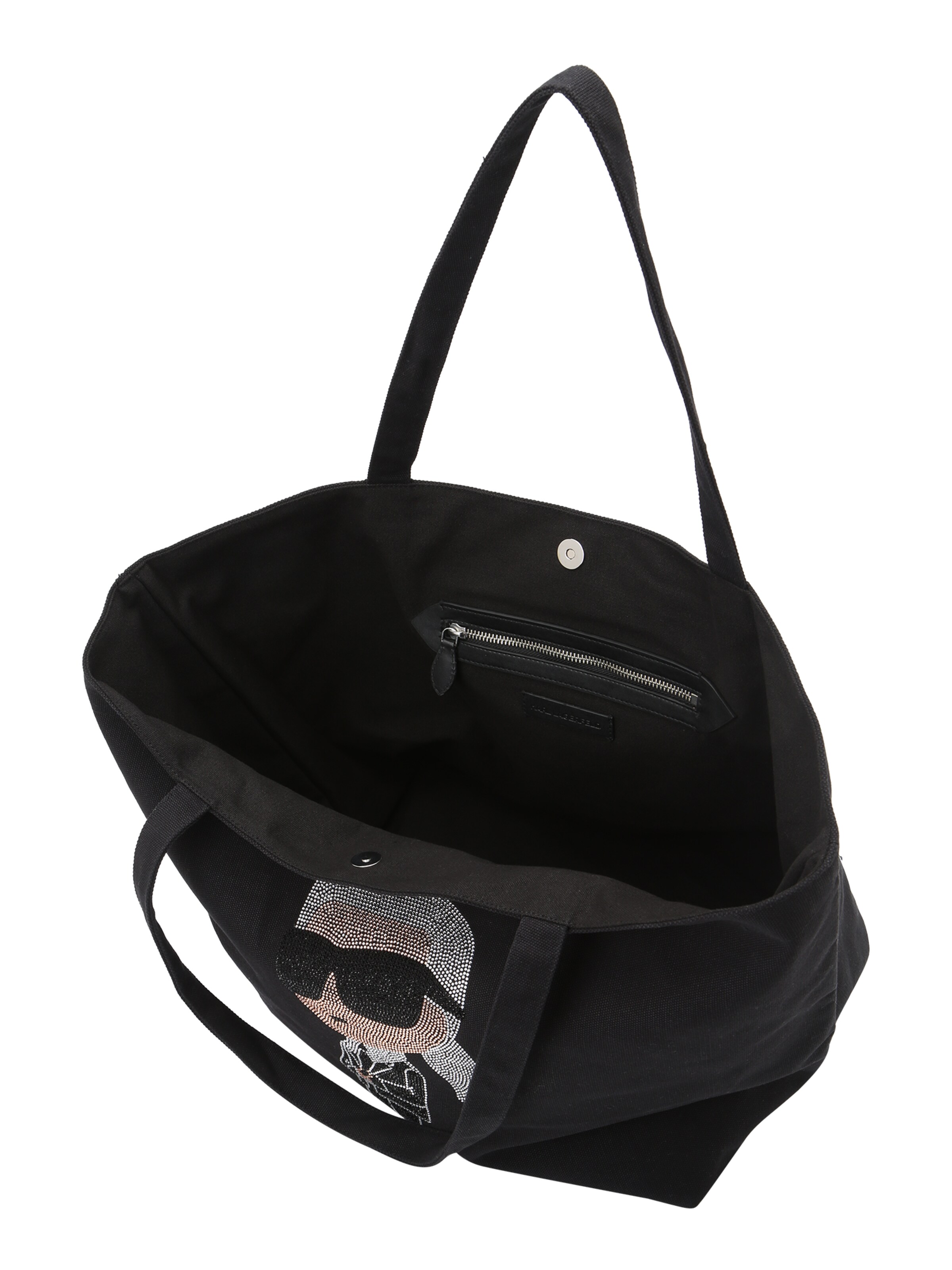 Karl Lagerfeld "Чанта тип ""Shopper""" 'Ikon' в черно