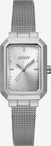 Montre à affichage analogique 'Uptown' DKNY en argent : devant