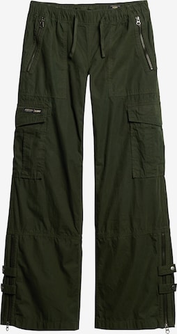 Superdry Cargo Pants in Green: front