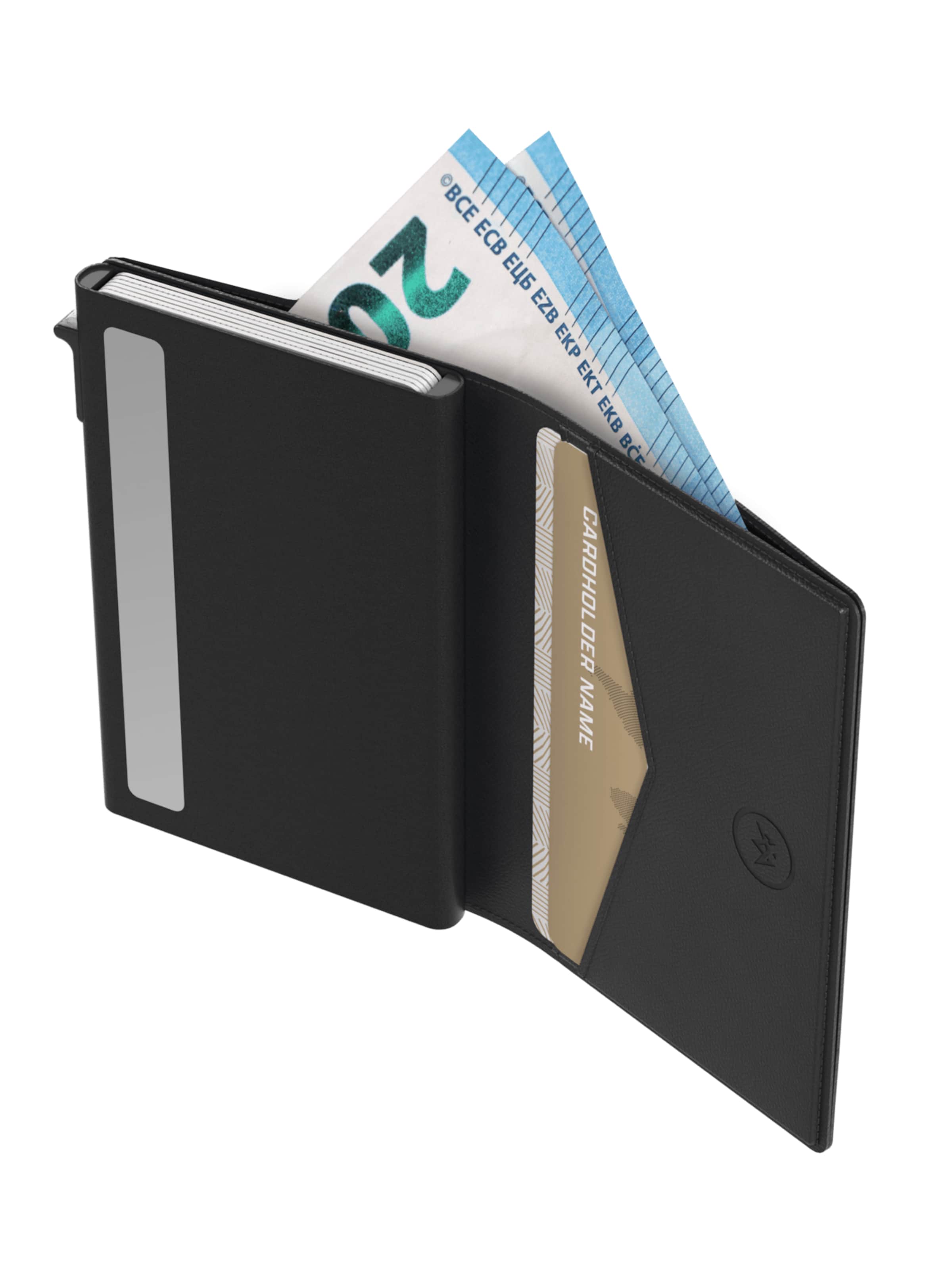 Porte-monnaies 'Pasjeshouder Slim' Prowallet en noir
