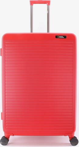 National Geographic Suitcase 'Pulse' in Red: front