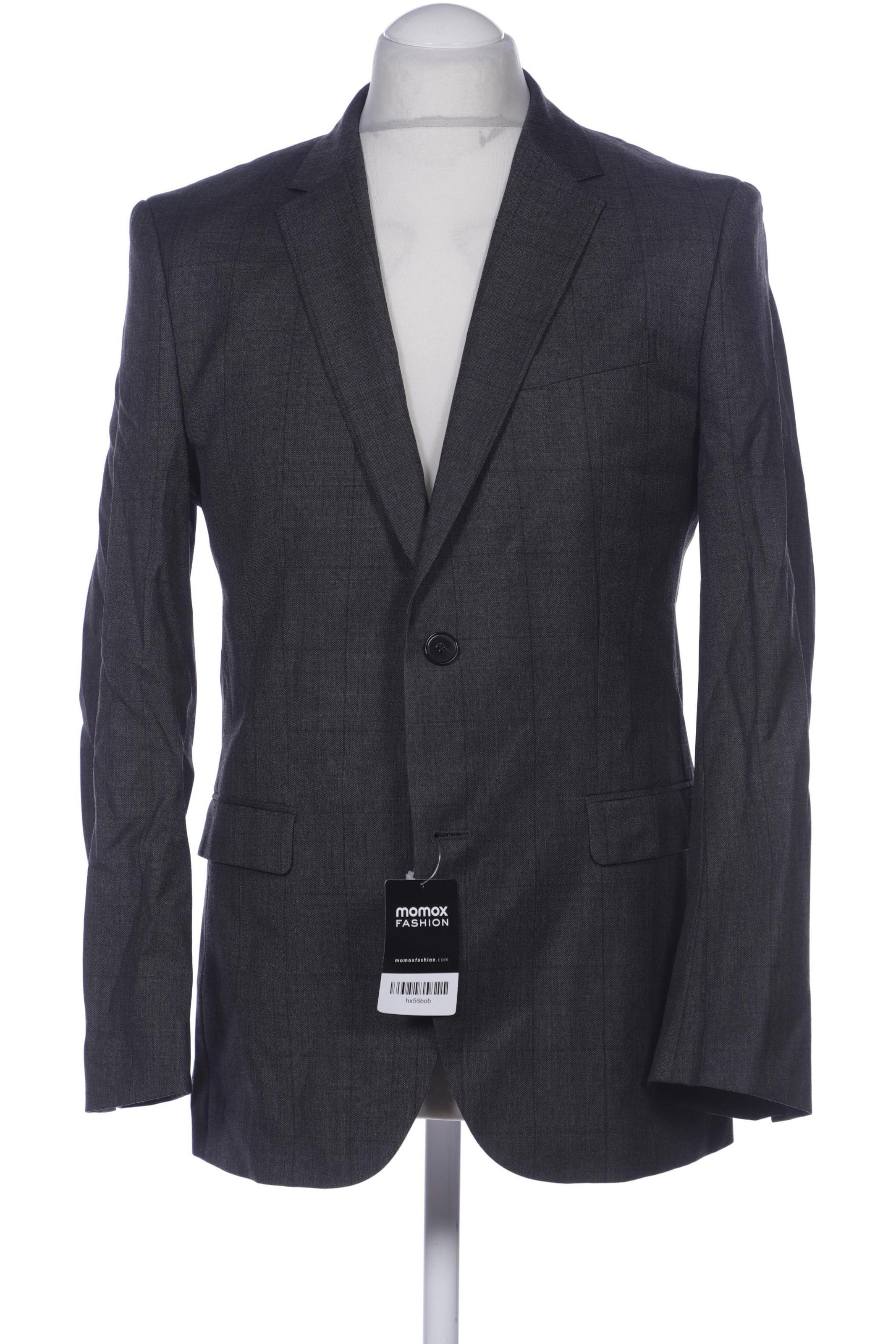 HUGO Suit Jacket in M-L in Grey: front