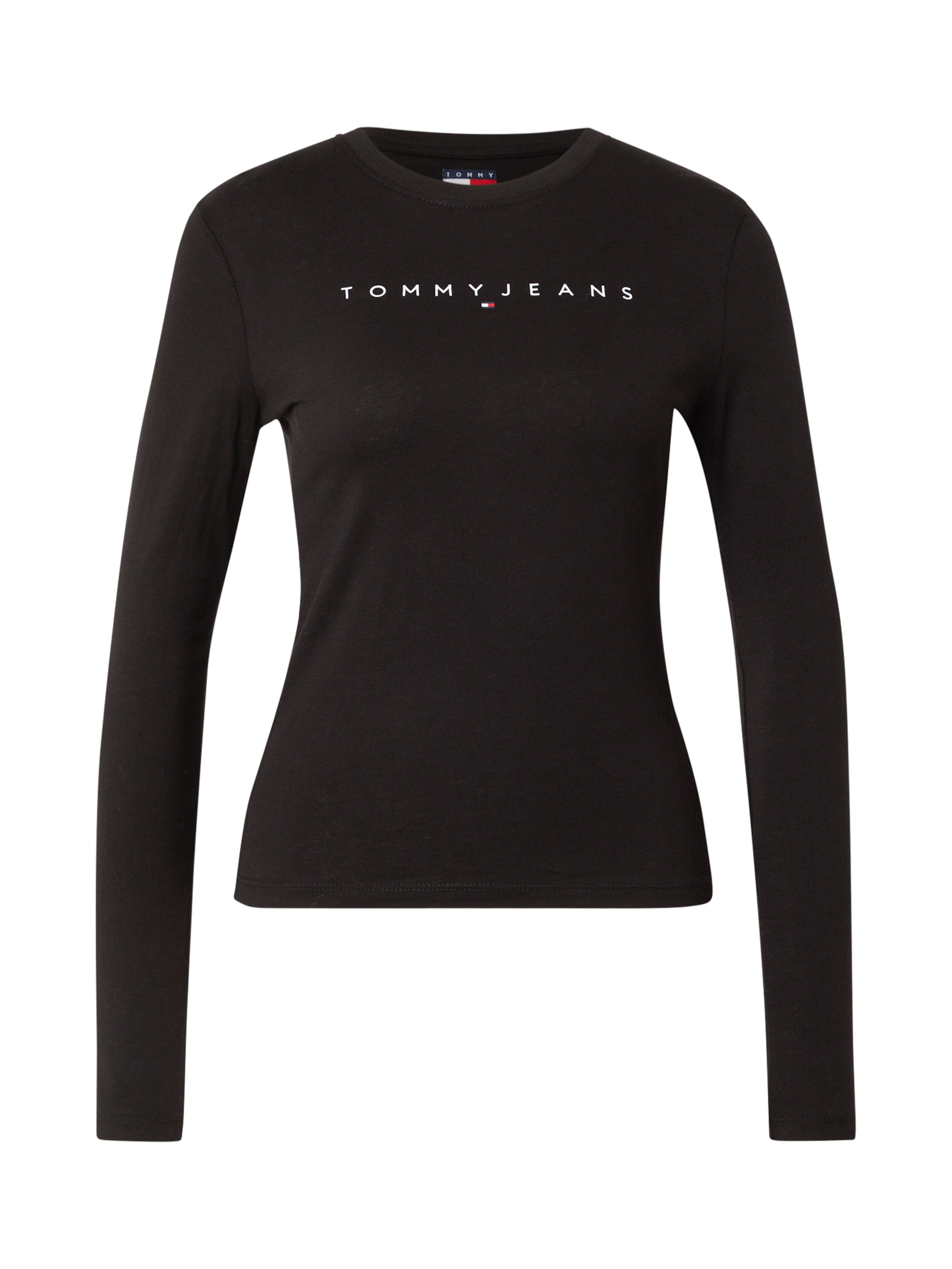 Tommy Jeans Shirt in Black: front