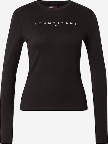 Tommy Jeans Shirt in Black: front