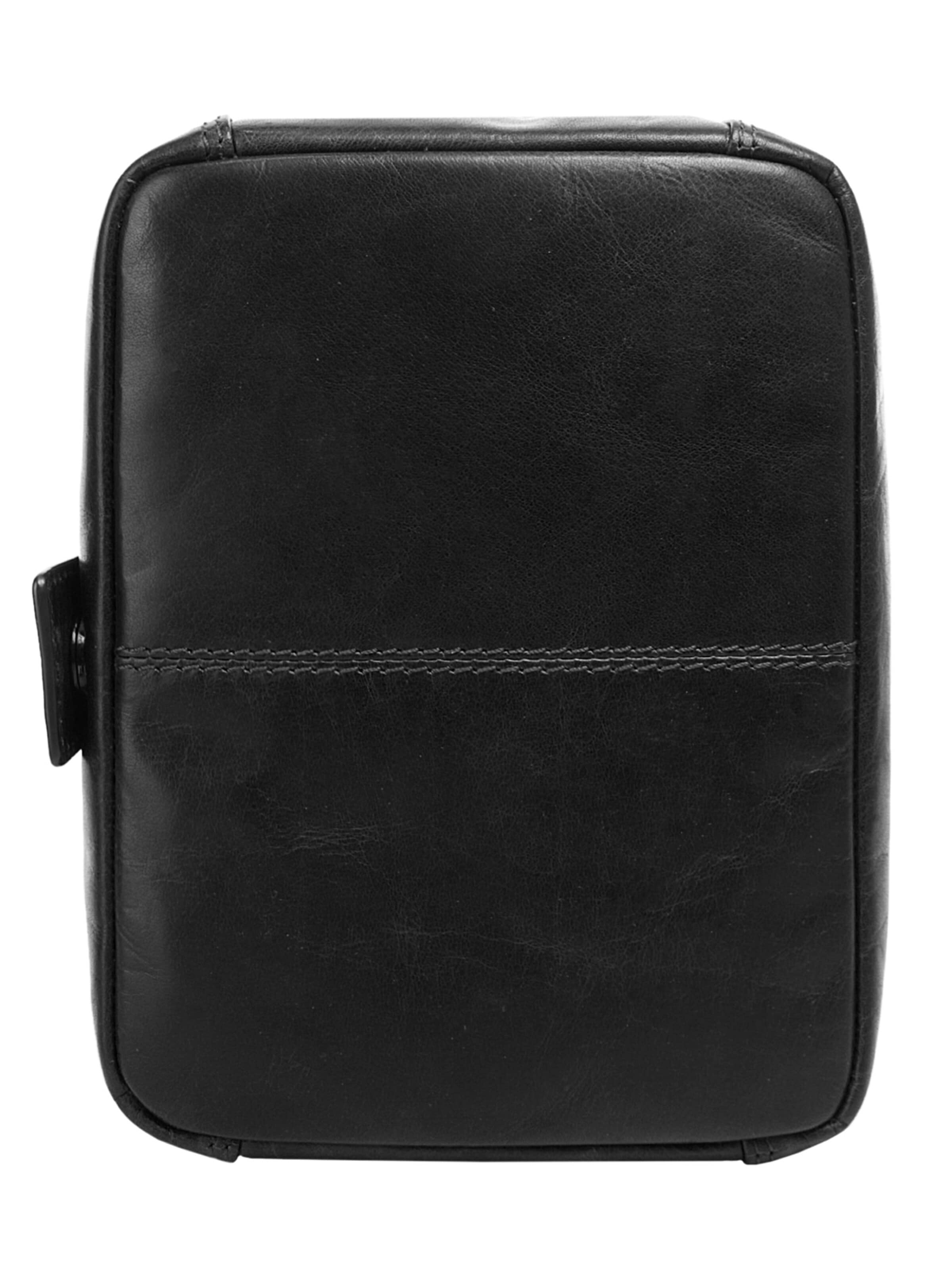 X-ZONE Kulturtasche‌‌‌‌‌‌‌‌ in Schwarz: Vorderseite
