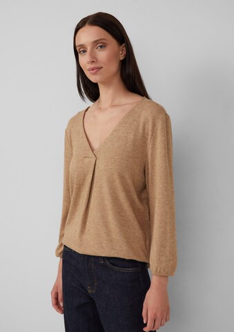 T-shirt s.Oliver en marron : devant