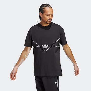 ADIDAS ORIGINALS Shirt 'Adicolor Seasonal Archive' in Black: front