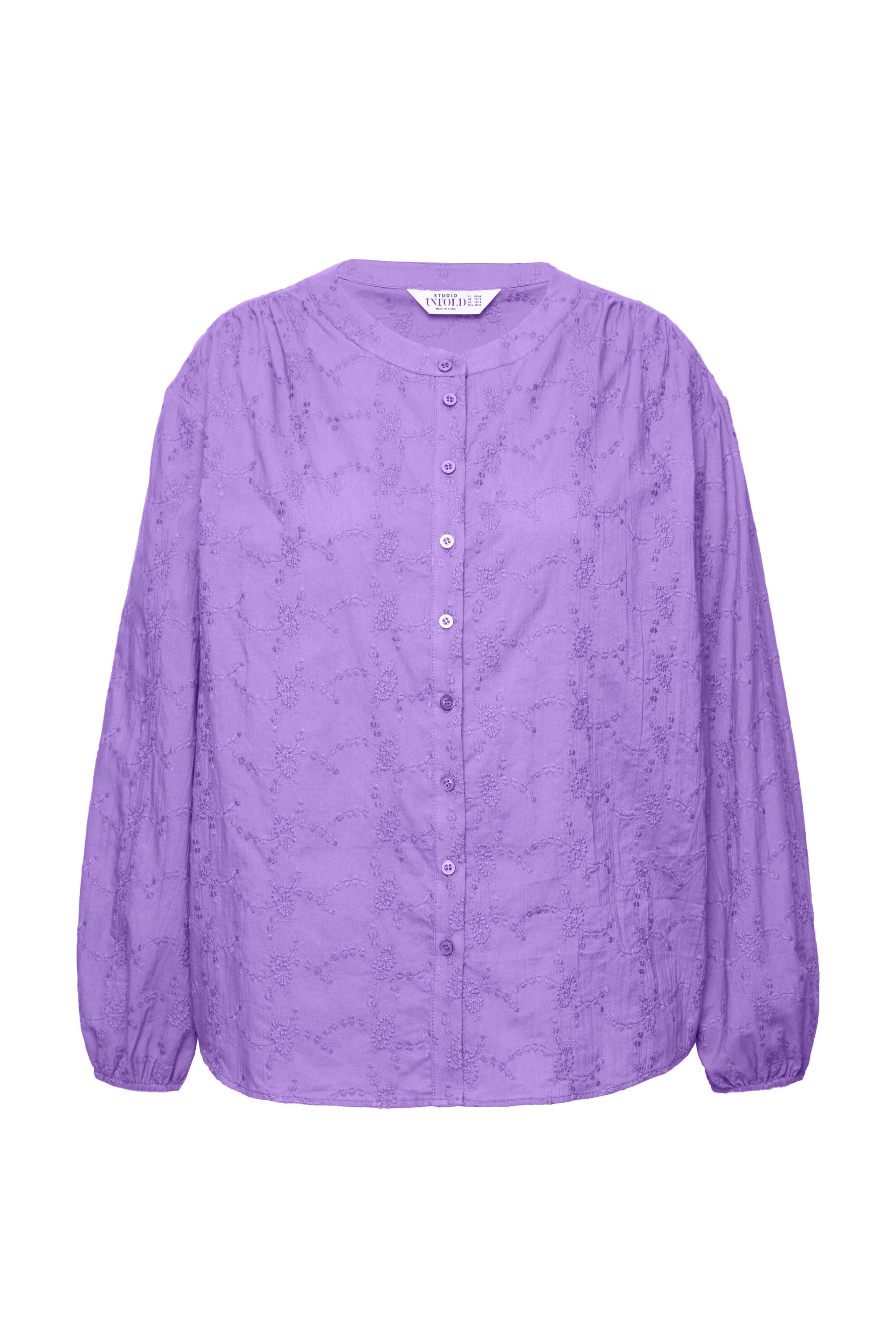 Studio Untold Bluse in Lila: Vorderseite