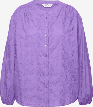 Studio Untold Bluse in Lila: Vorderseite