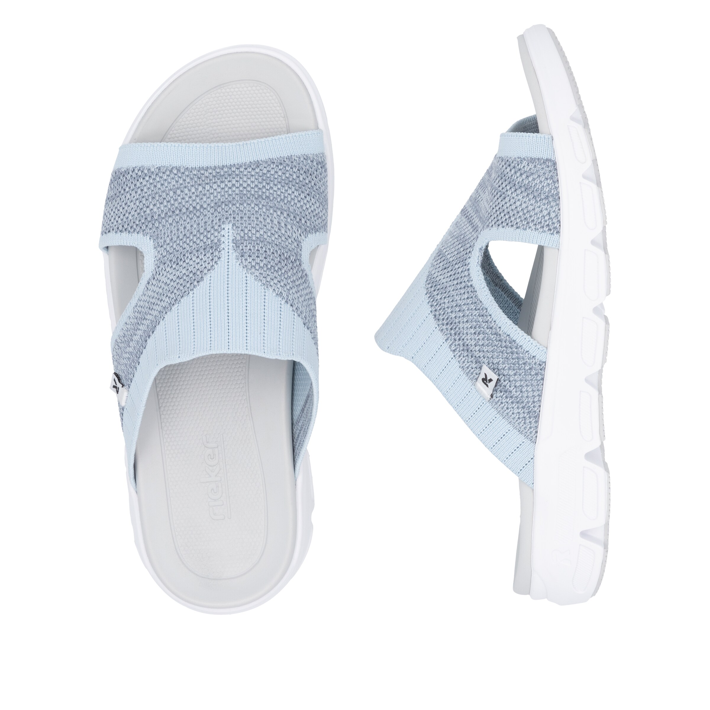 Rieker Sport Mules 'V8451' in Blue