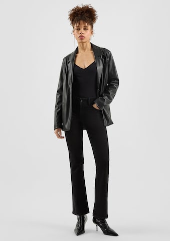 QS Regular Jeans in Zwart