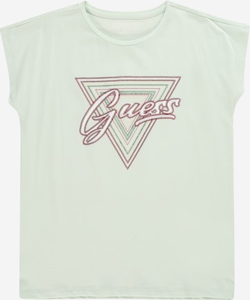 GUESS T-Shirt in Grün: predná strana