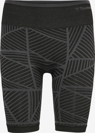 Hummel Sporthose in grau / schwarz, Produktansicht