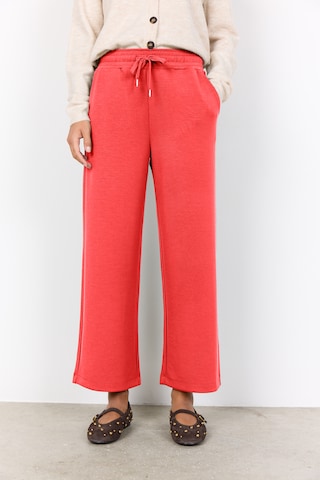 Wide Leg Pantalon à pince 'BANU' Soyaconcept en rouge : devant