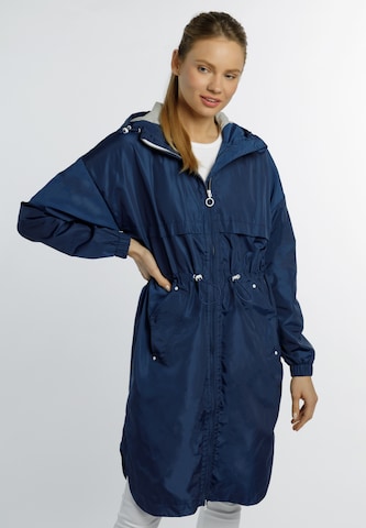 DreiMaster Maritim Between-Seasons Parka in Blue: front