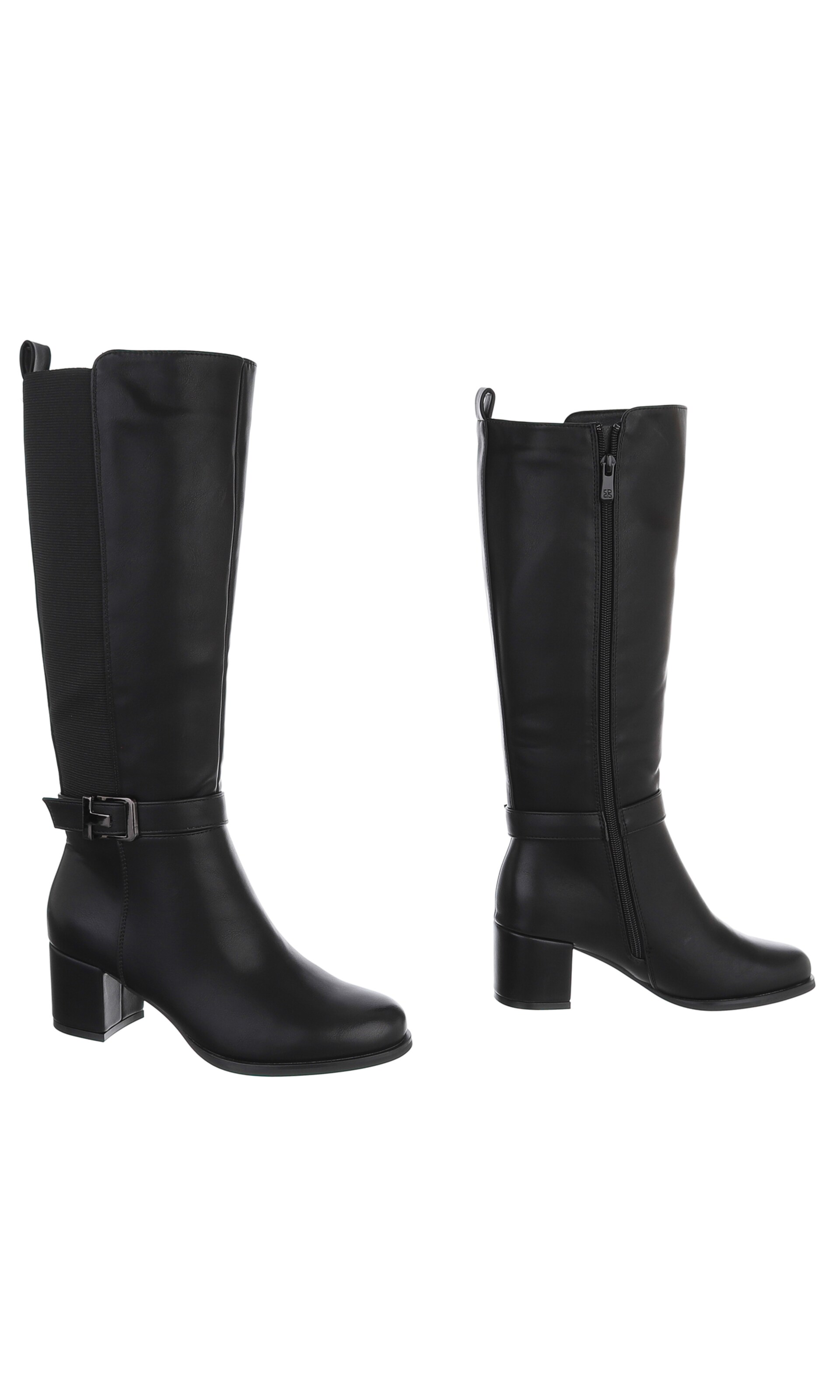 Ital-Design Boots in Black