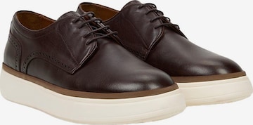 Chaussure à lacets 'Spitze' Desa en marron : devant