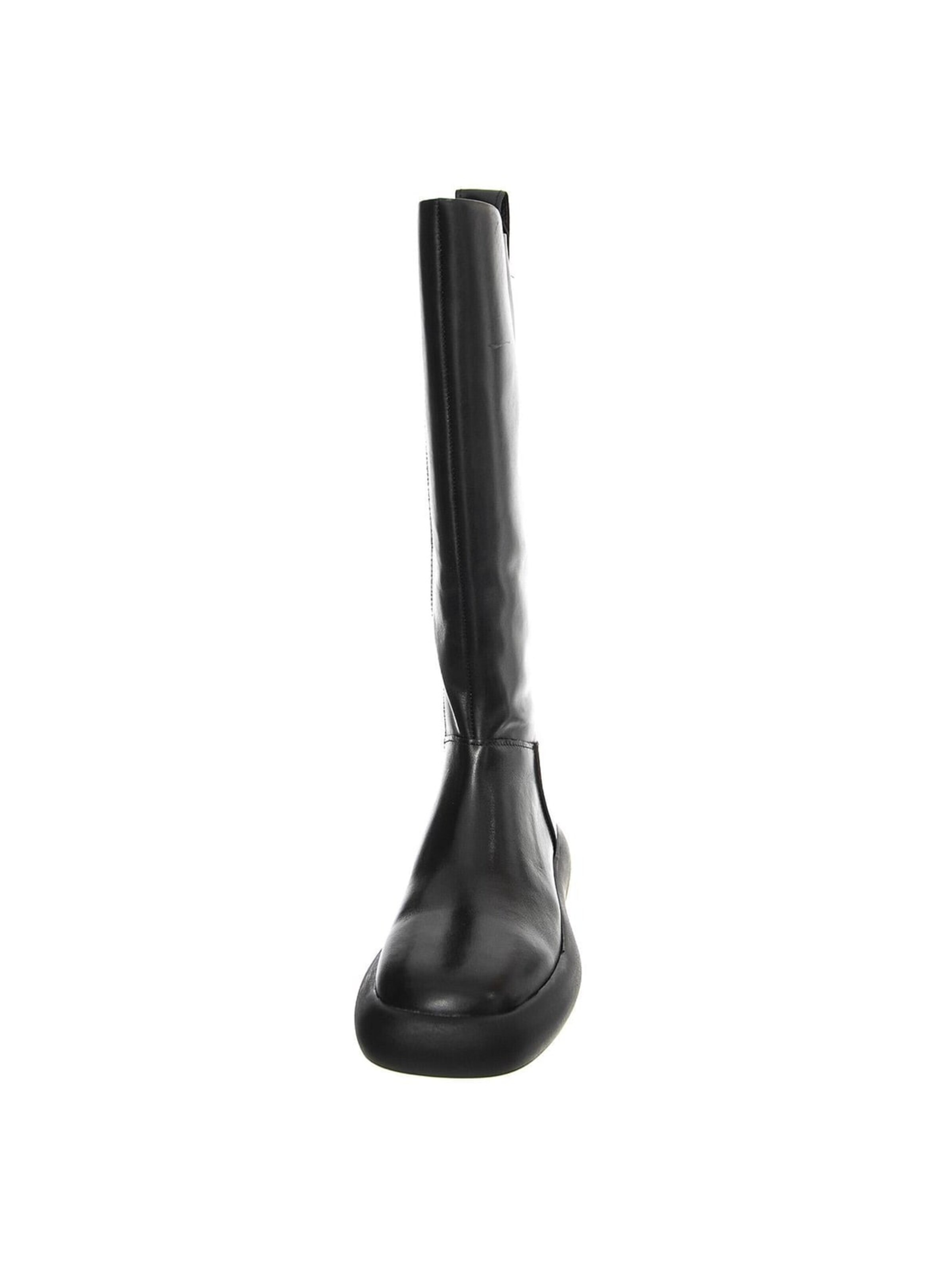 Bottes 'W' Janick Cow Leather Black Boots' Vagabond en noir
