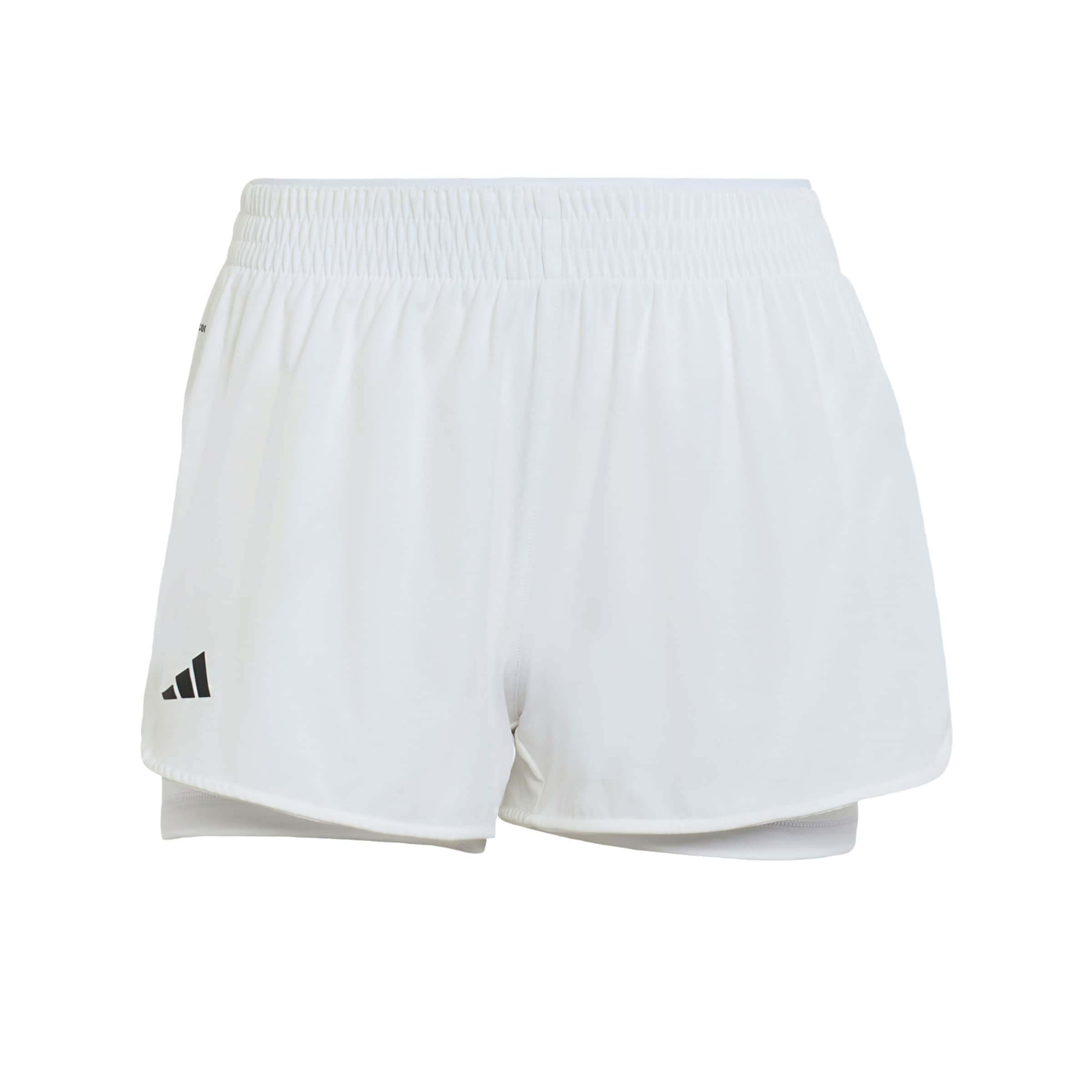 ADIDAS PERFORMANCE Pantalon de sport en noir / blanc, Vue avec produit