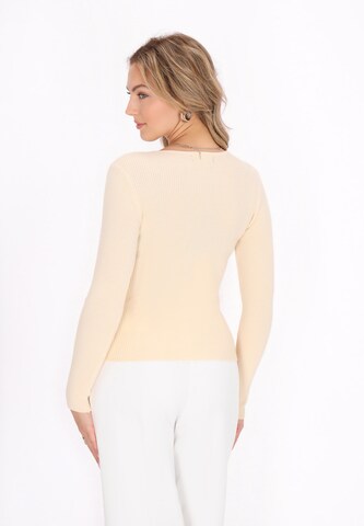 faina Sweater 'Comfortable' in Beige