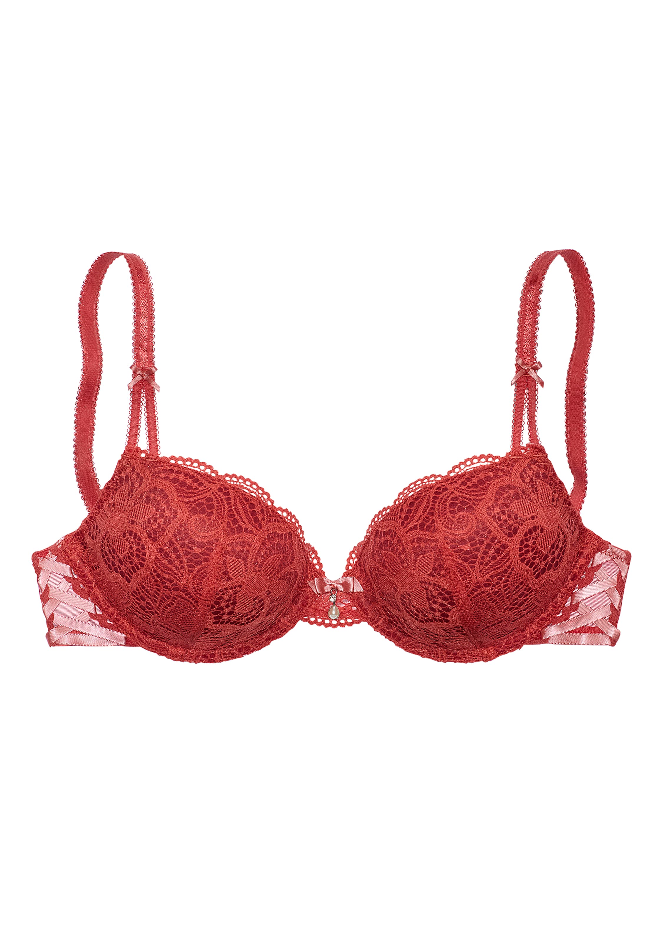 LASCANA Bra in Red: front