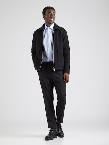 SEIDENSTICKER Slim fit Πουκάμισο για το γραφείο σε μπλε