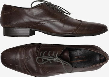 Ben Sherman Halbschuh 42 in Braun: Vorderseite