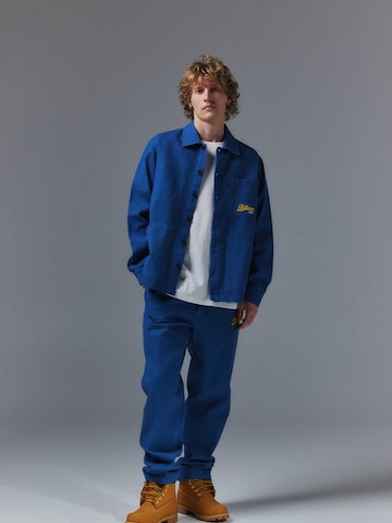 !Solid - regular Pantalón chino ' SDLiambellamy ' en azul