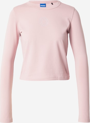 HUGO - Camisa 'Daliriee' em rosa: frente