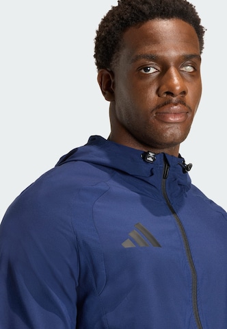 Giacca sportiva 'Tiro Travel' di ADIDAS PERFORMANCE in blu