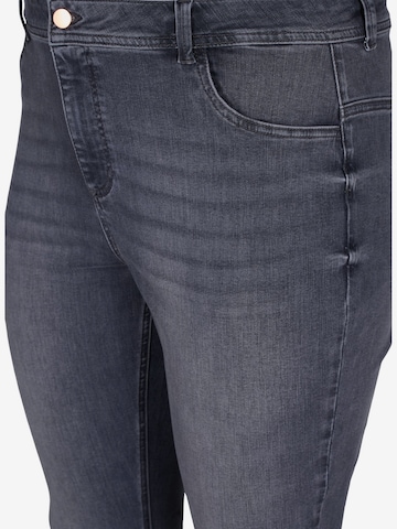 Skinny Jean 'Nille' Zizzi en gris